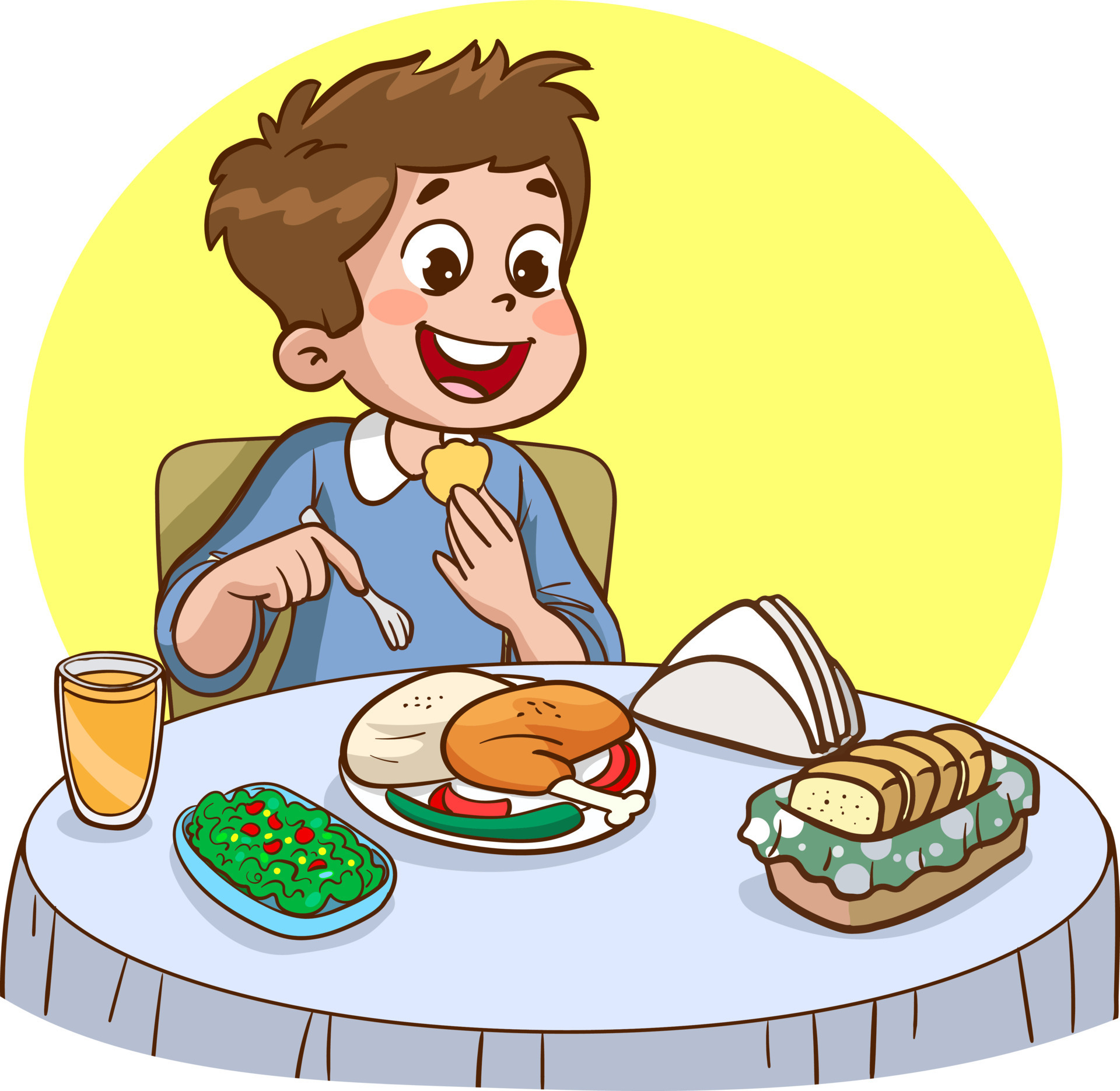 eating