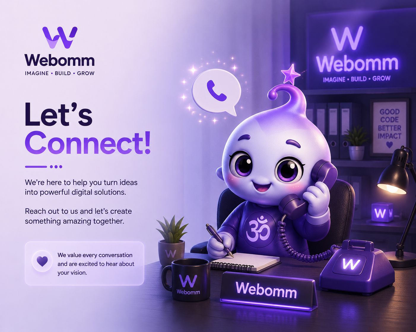 Webomm Technologies and Webbie